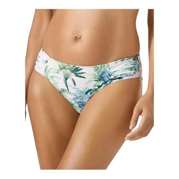 Tommy Bahama Art of Palms Reversible Shirred Hipster Bikini Bottom NWT - Picture 8 of 8